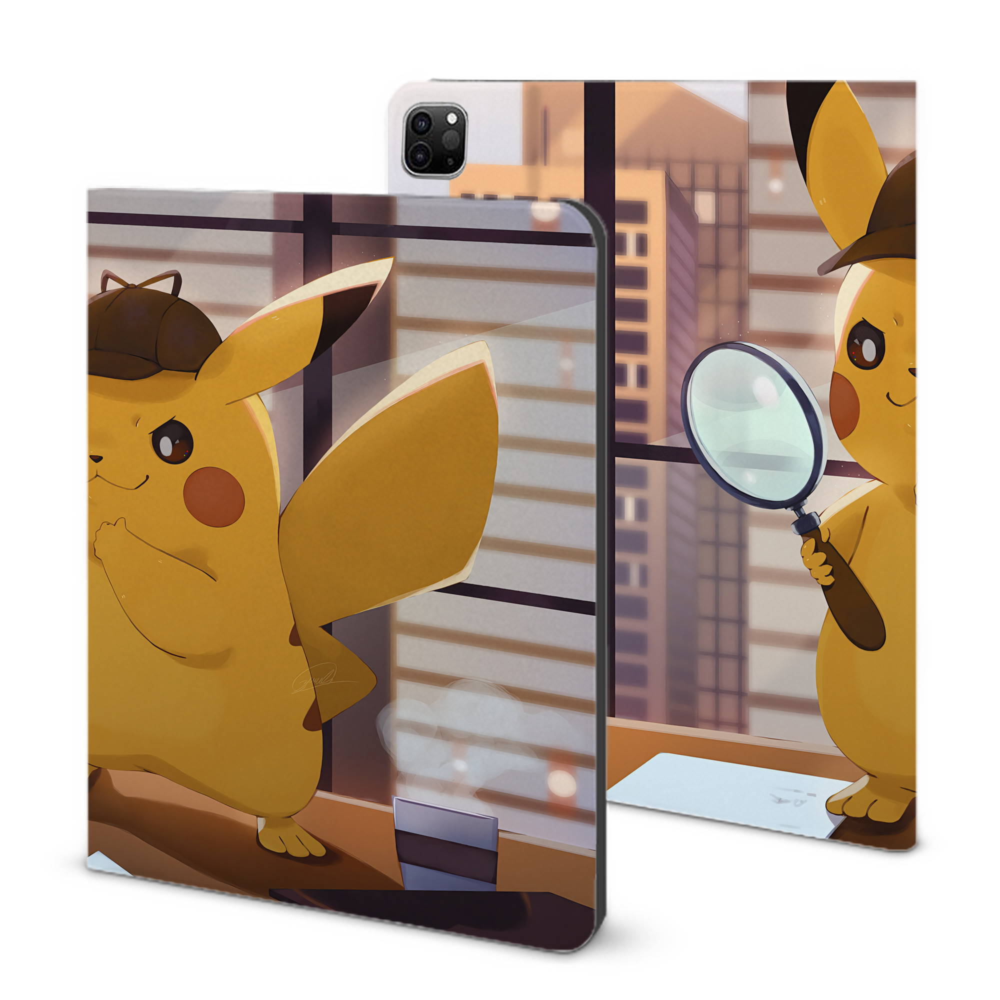 （画像用） ポケットモンスター Pokémon IPad ケース ブック型 PUレザー TPU 耐衝撃 軽量 薄型 ペン収納なし 全面保護 IPad 各モデル対応